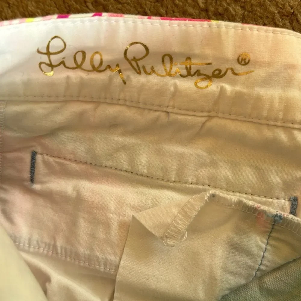 Lilly Pulitzer Buttercup Short 5” Inseam 0